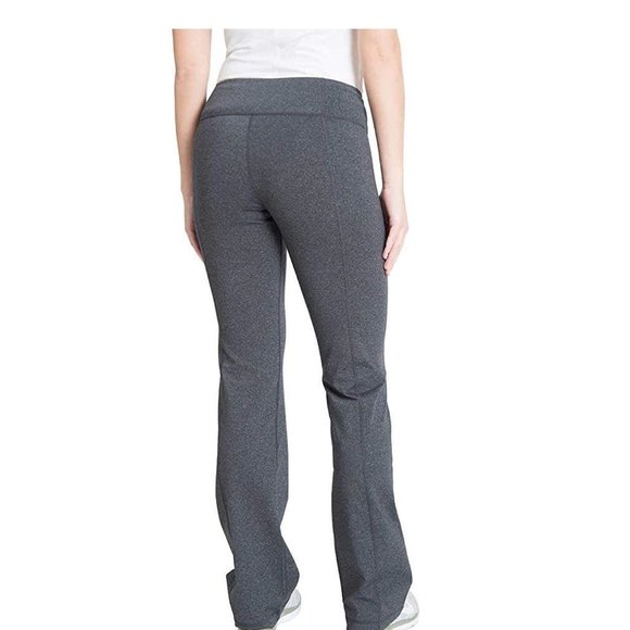 NWT Kirkland Signature Womens Pull On Active Pants Charcoal Size XLS $50 9HL086 - Picture 2 of 3